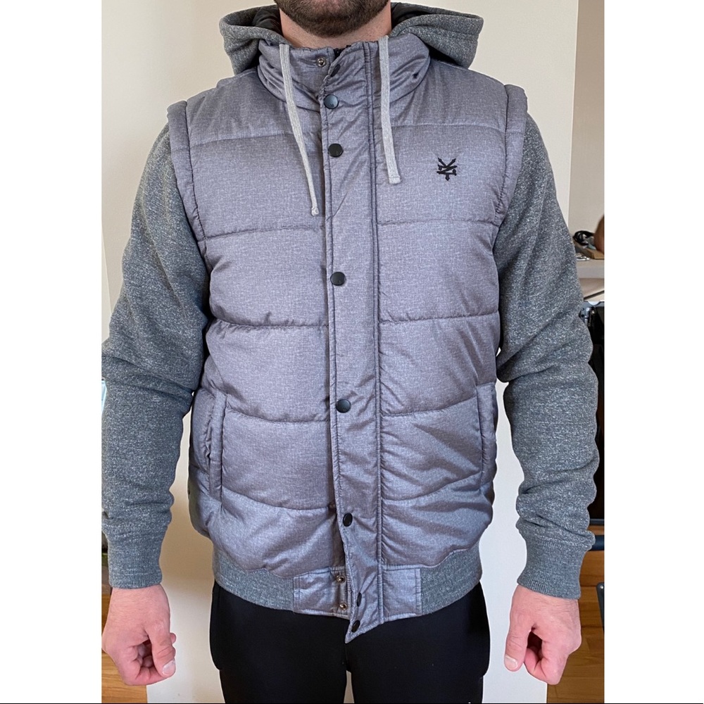 Men’s ZOO YORK Puffer Vest / Hooded Sweatshirt